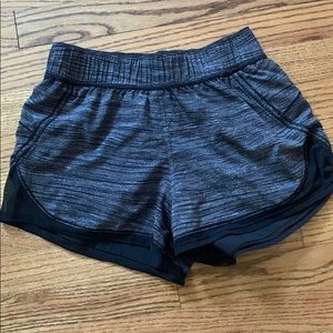 Reversible Lululemon athletic shorts